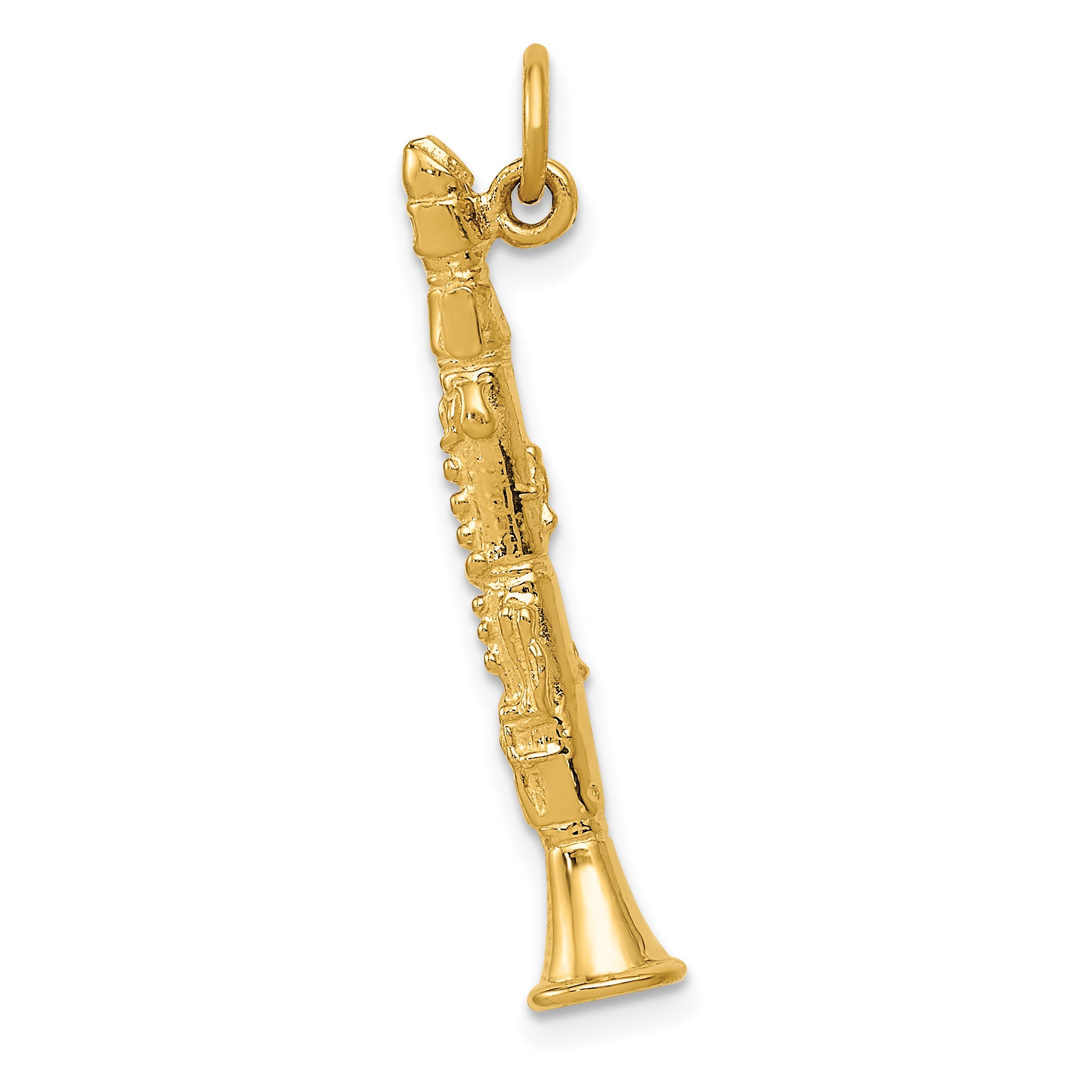 10k 3-D Clarinet Charm Main image