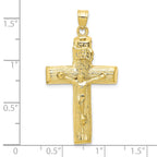 10k Crucifix Charm