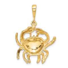 10k Cancer Zodiac Charm