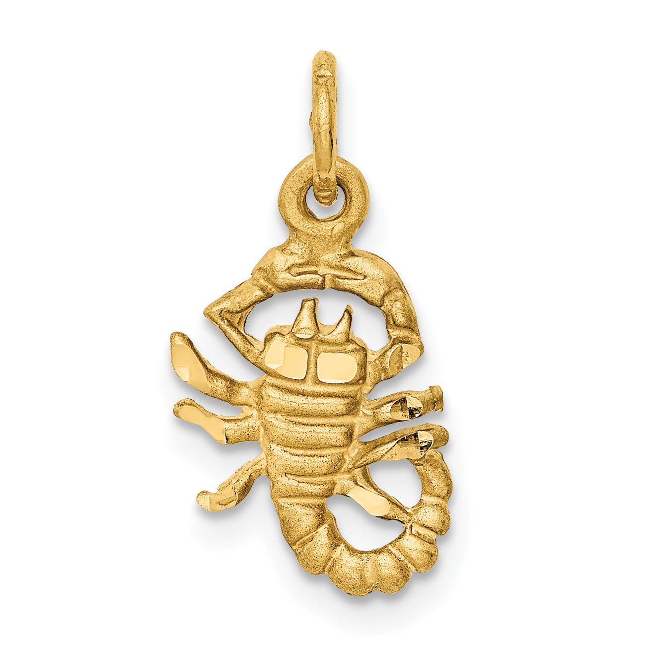 10k Scorpio Zodiac Charm Main image