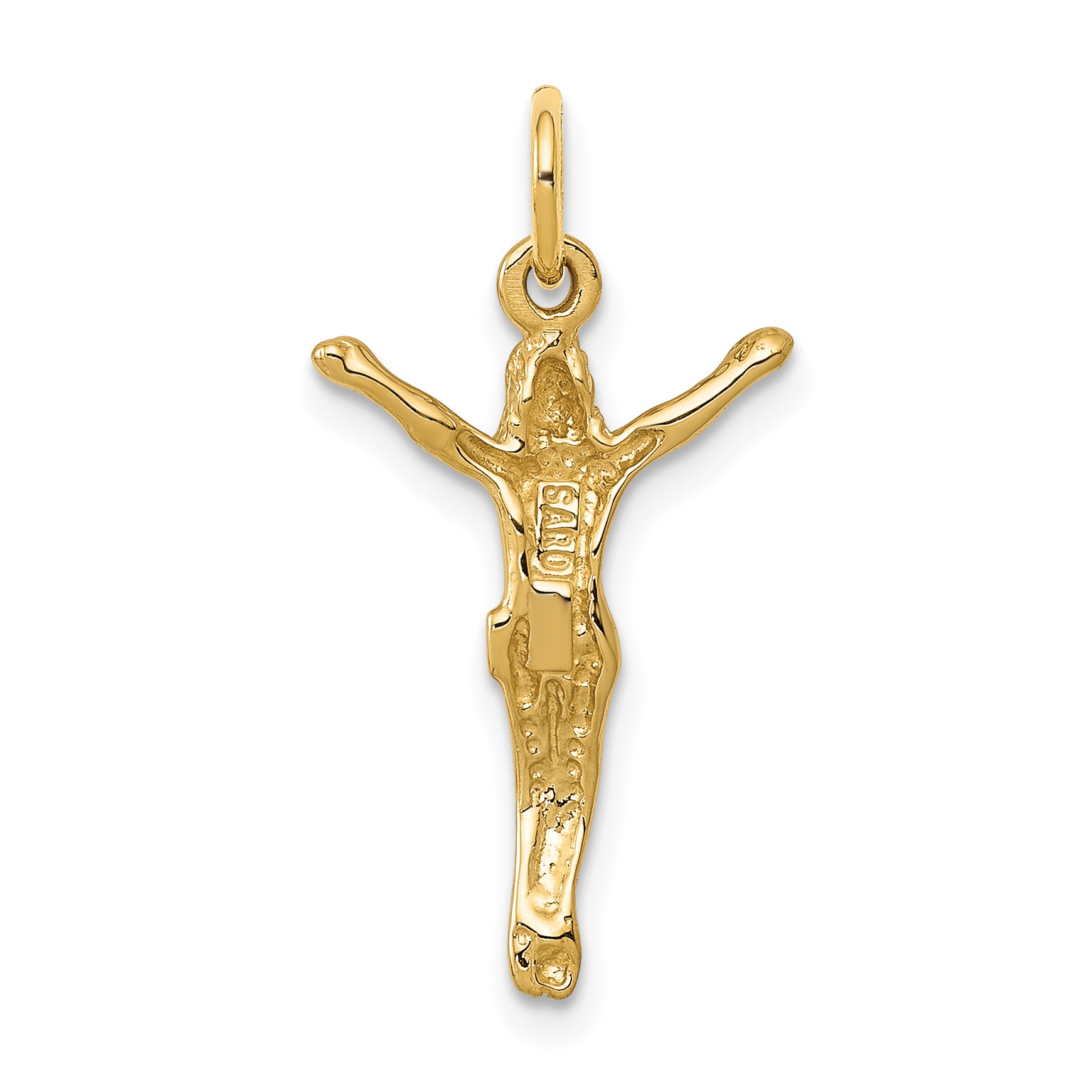 10k Crucifix Charm
