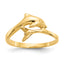 10k Dolphin Ring