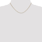 14K Rose Gold .8mm Spiga Chain