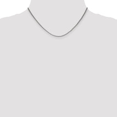 14K White Gold 1.65mm Spiga Chain