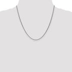 14K White Gold 1.65mm Spiga Chain