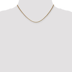 14K 1.65mm Spiga Chain