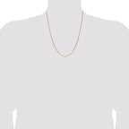 14K 1.65mm Spiga Chain