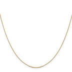 14K .85 mm D/C Cable Chain