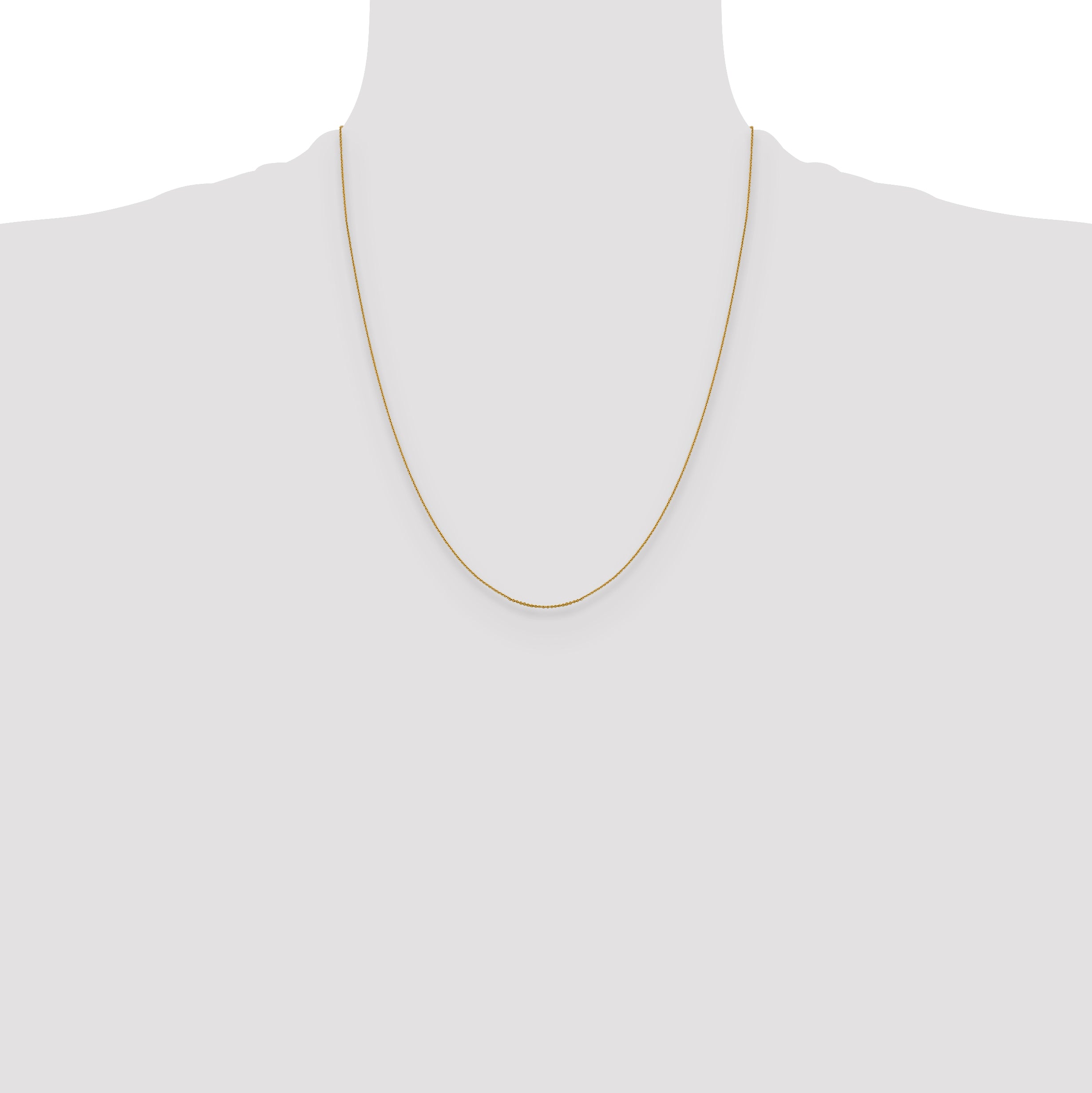 14K .85 mm D/C Cable Chain