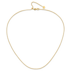 14K Adjustable 1mm D/C Open Franco Chain