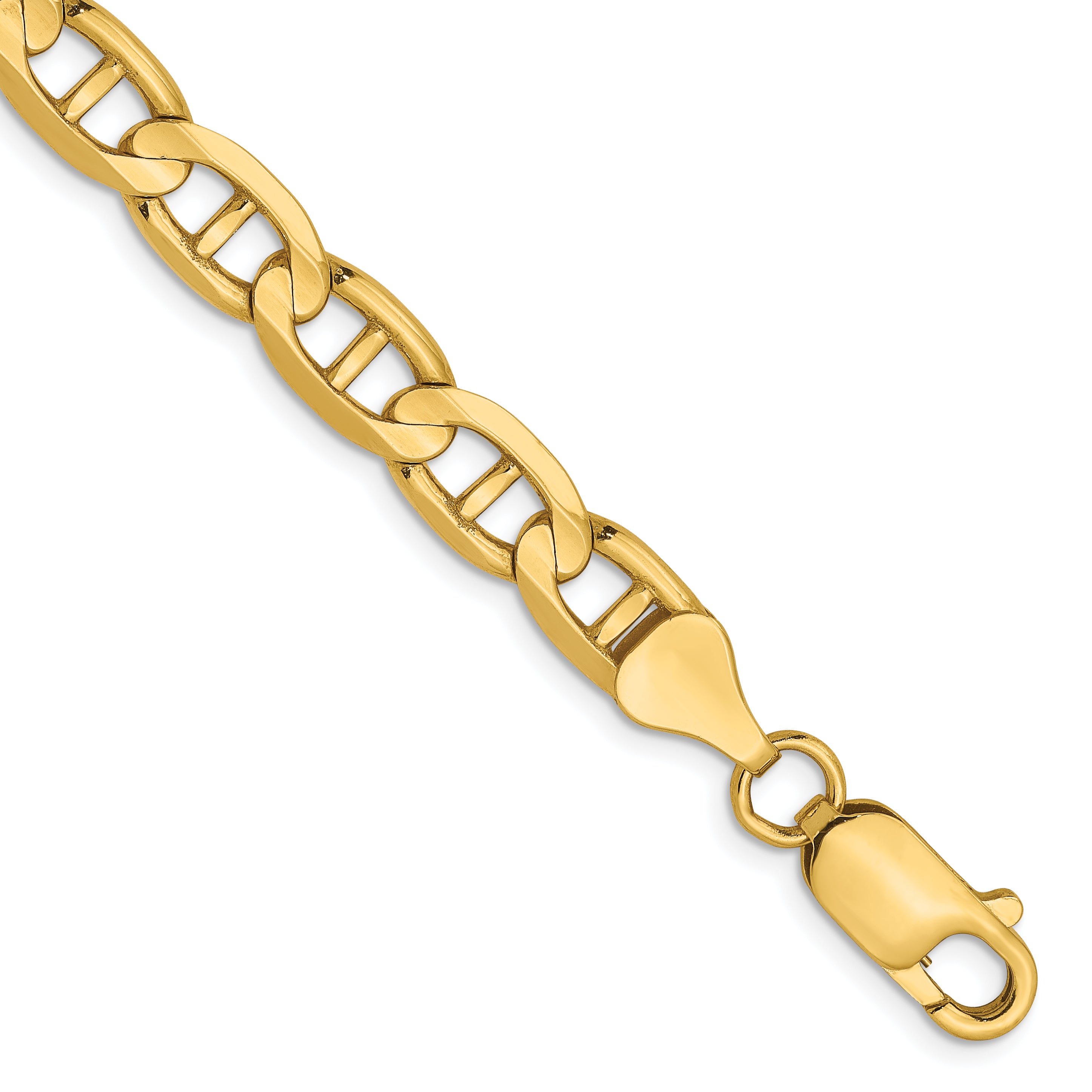 14K 6.25mm Concave Anchor Chain Main image