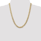 14K 7mm Concave Anchor Chain