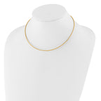 14 Karat 1.5mm D/C Neckwire Necklace - View 2