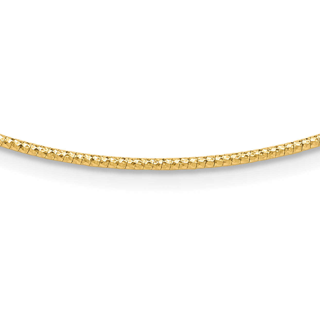 14 Karat 1.5mm D/C Neckwire Necklace | Sophia Jewelers