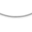 14K White 1.5mm D/C Neckwire Necklace