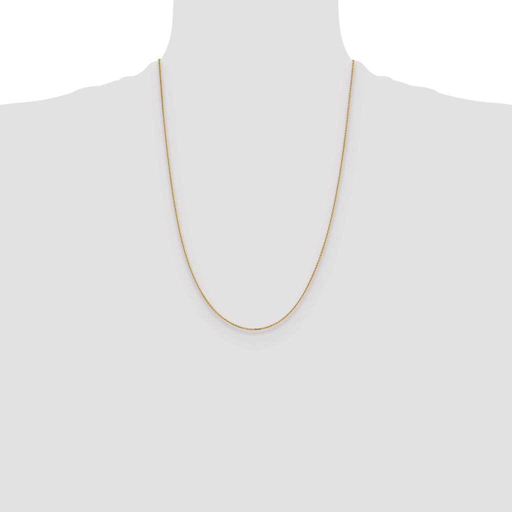 14K 1.05mm D/C Cable Chain