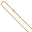 14K 1.65mm D/C Open Franco 1in+1in Adjustable Chain