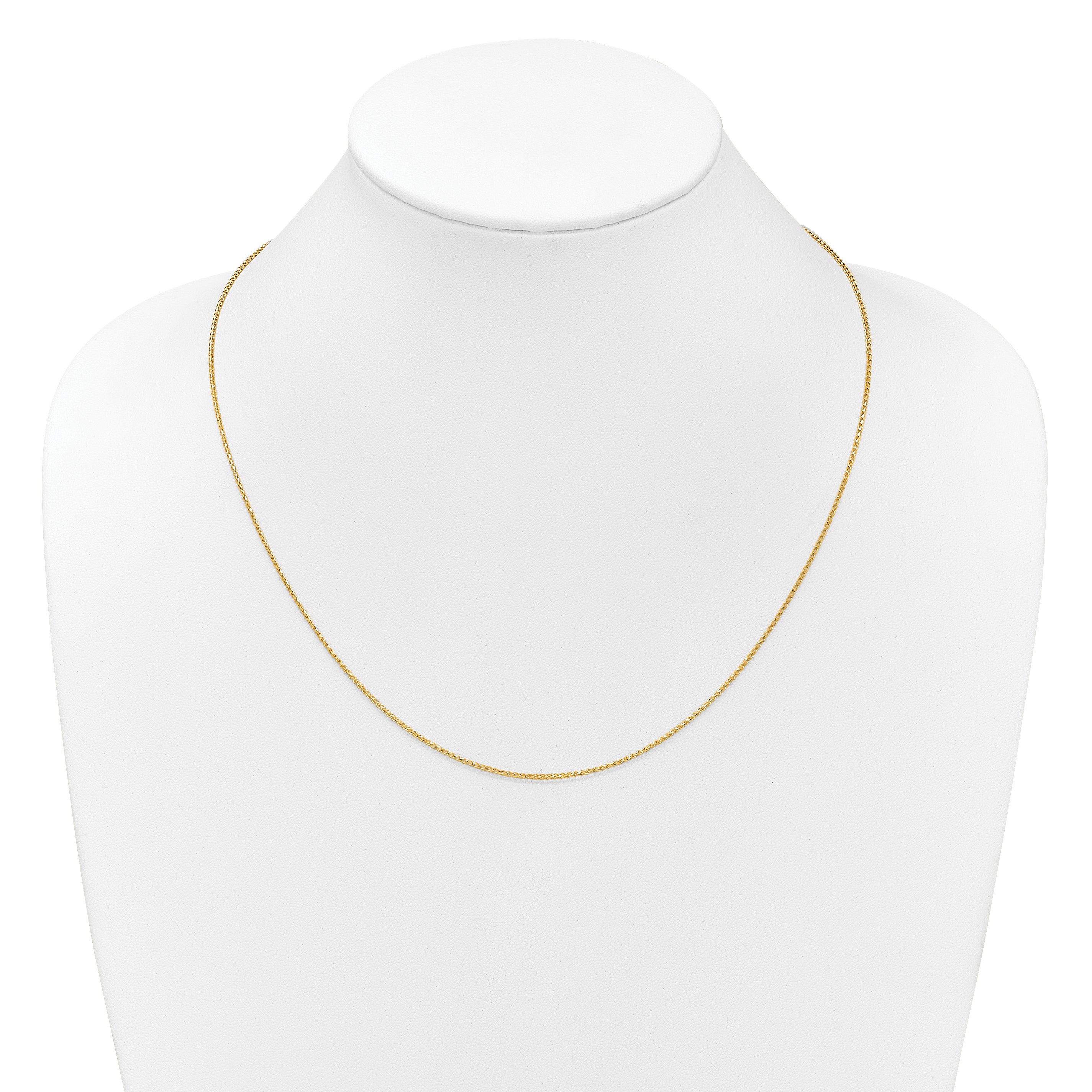 14K Adjustable 1.15mm D/C Open Franco Chain