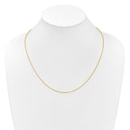 14K Adjustable 1.15mm D/C Open Franco Chain