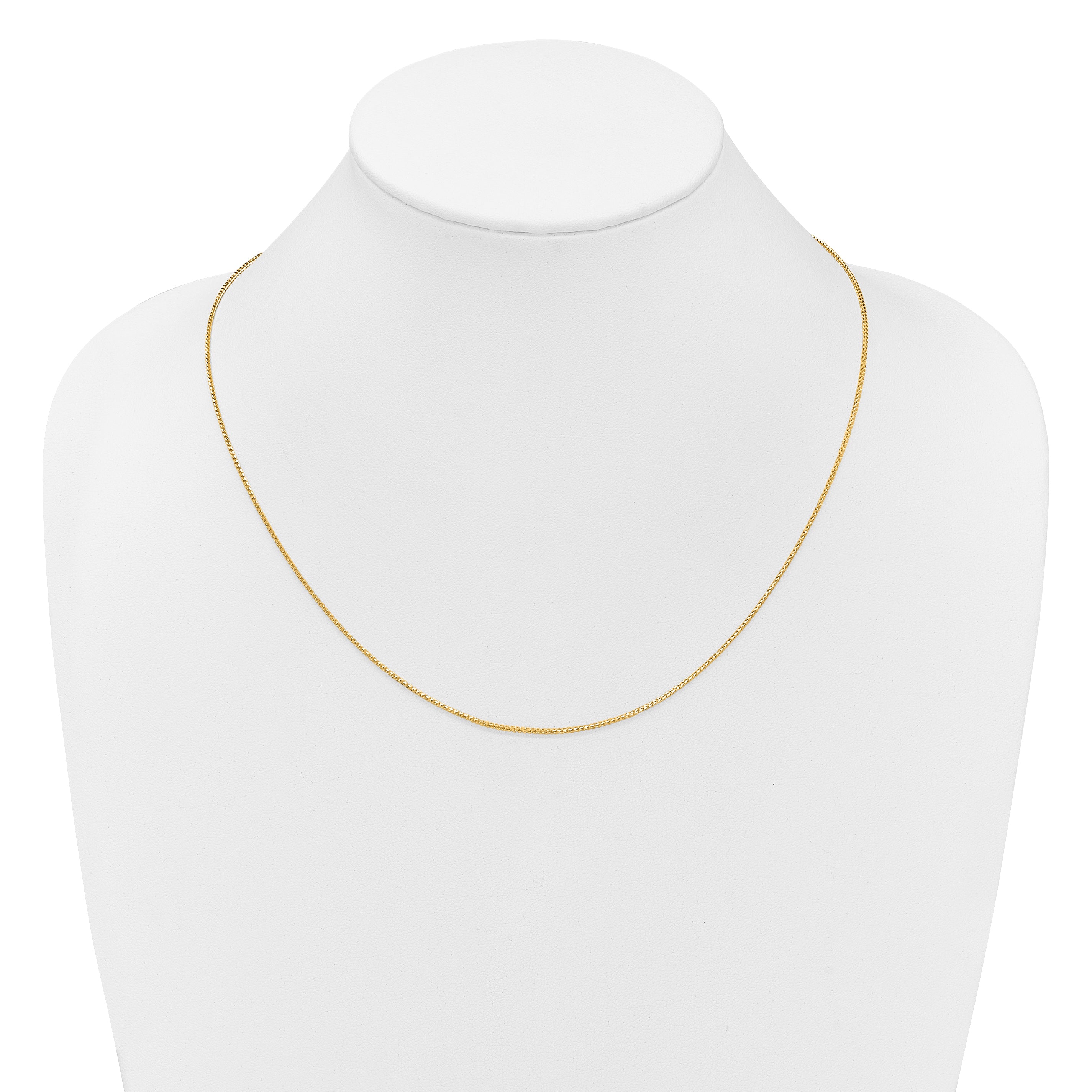 14K Adjustable 1.1mm Franco Chain