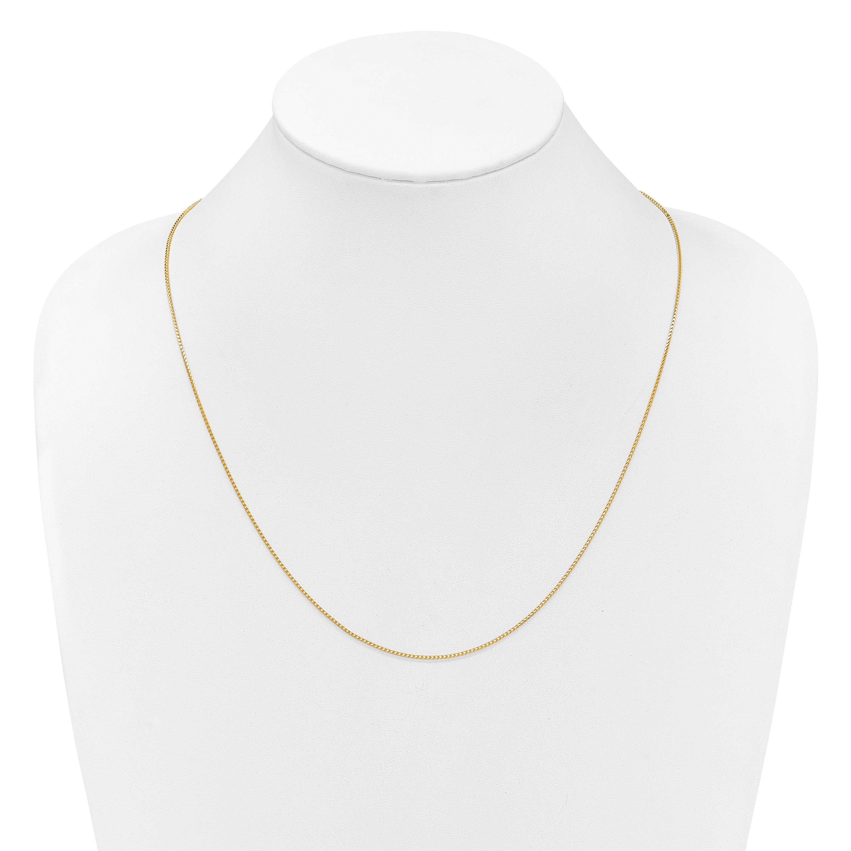 14K Adjustable 1.1mm Franco Chain