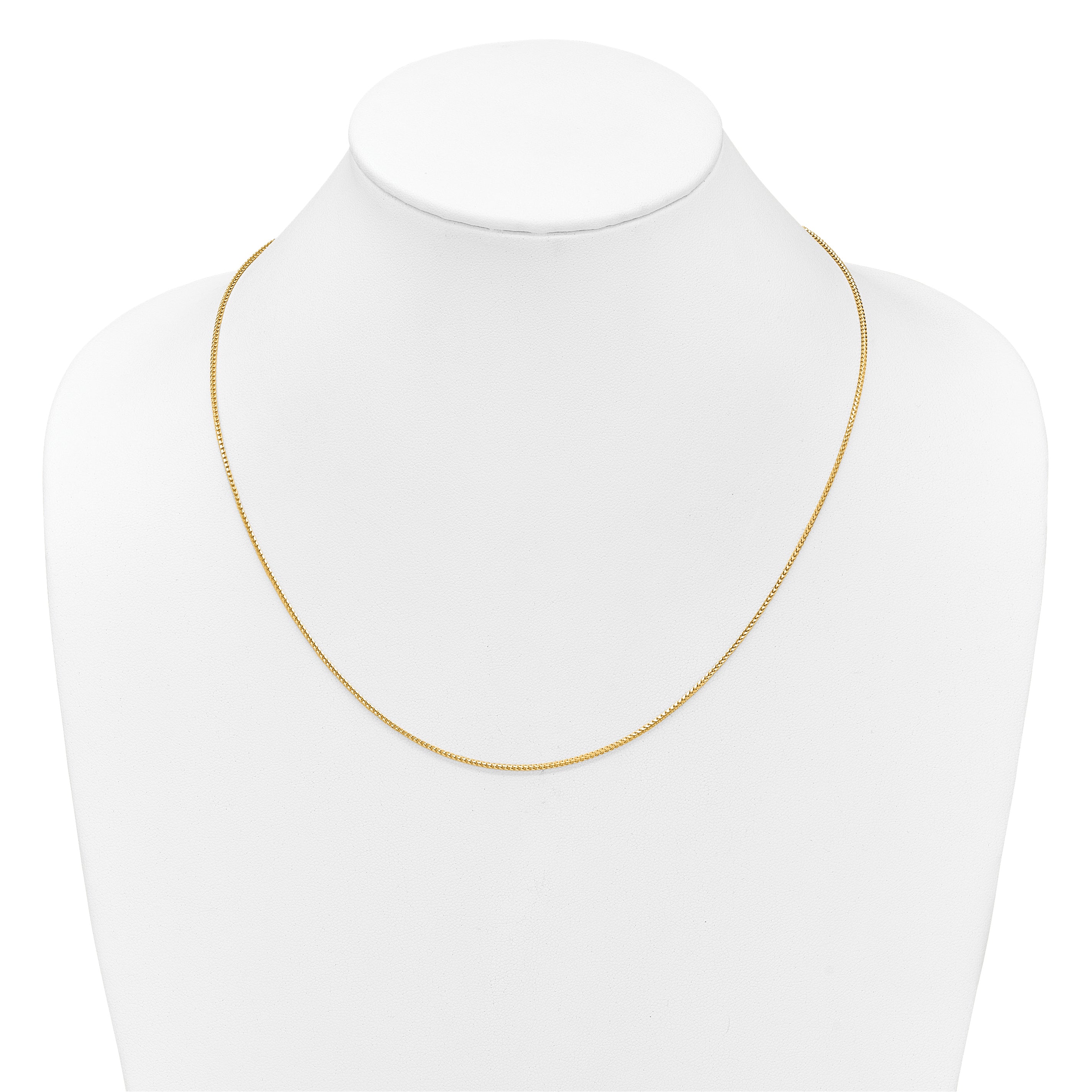 14K Adjustable 1.25mm Franco Chain