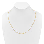 14K Adjustable 1.25mm Franco Chain