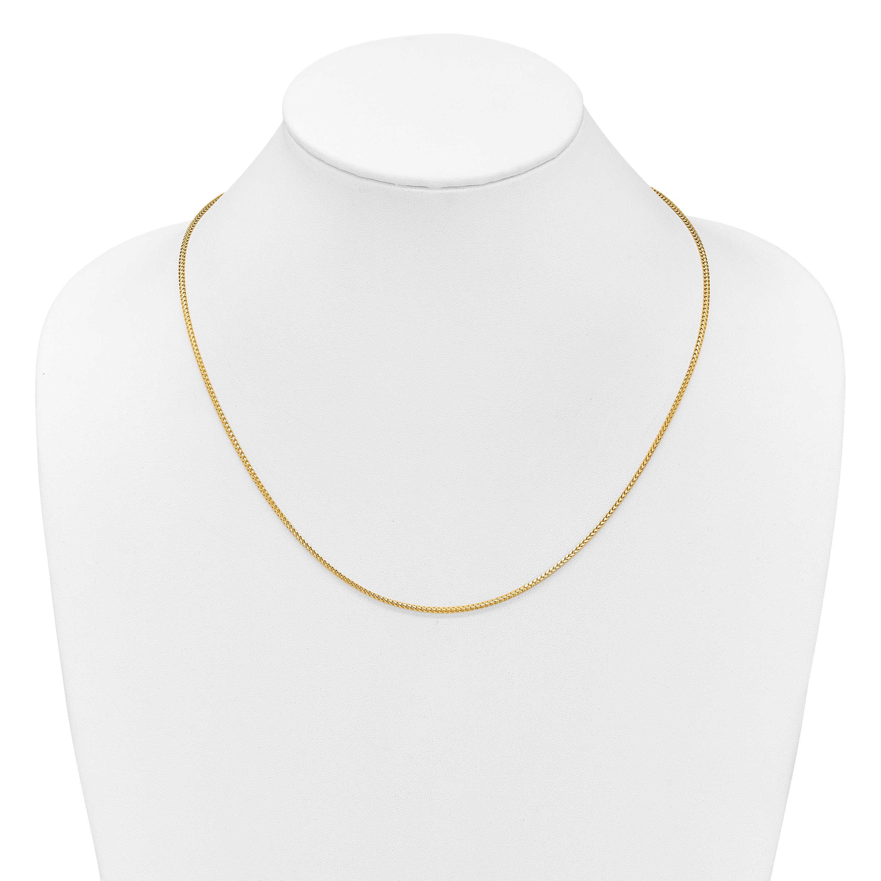 14K Adjustable 1.5mm Franco Chain