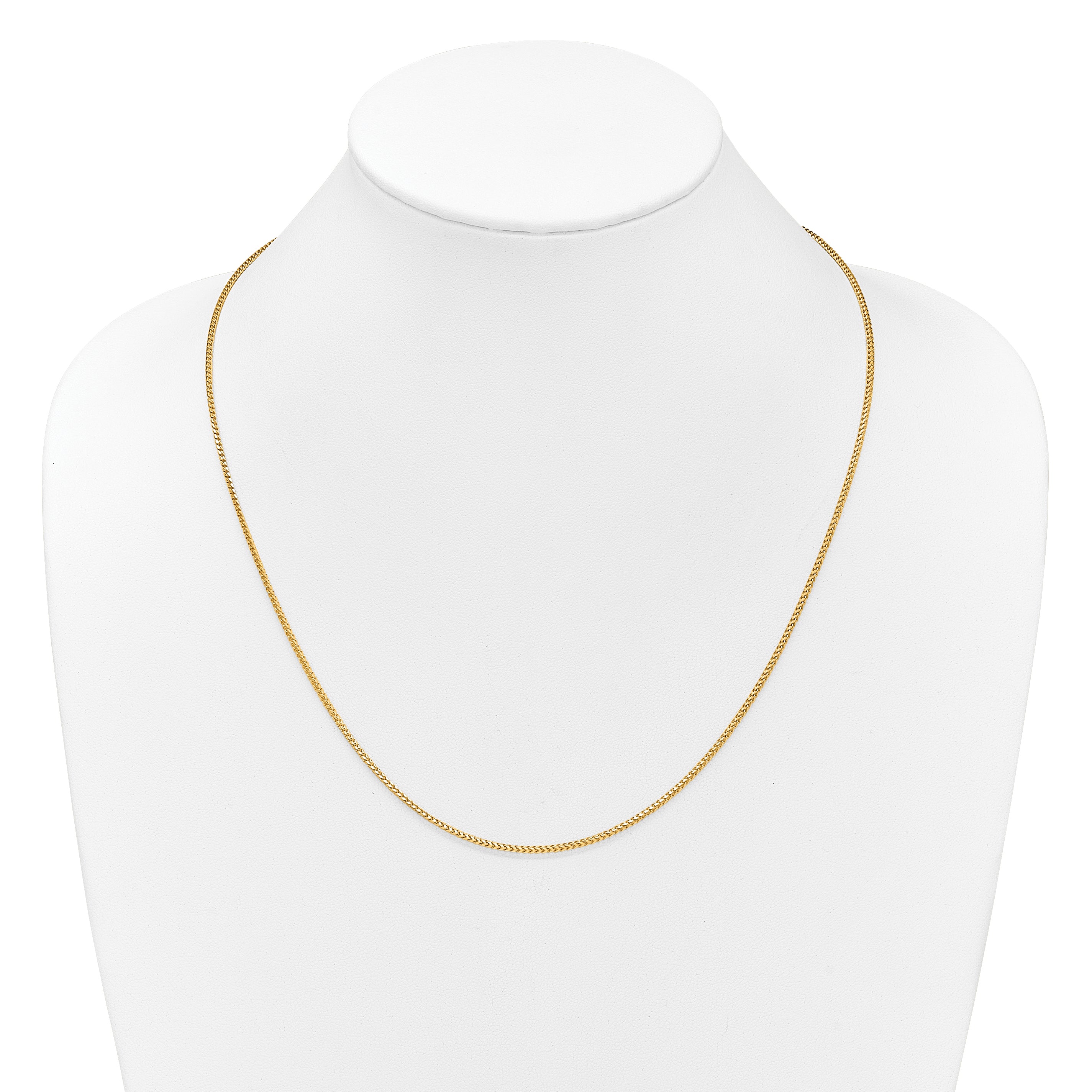 14K Adjustable 1.5mm Franco Chain