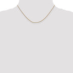 14K .9mm Round Snake Chain