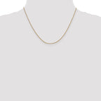 14K .9mm Round Snake Chain