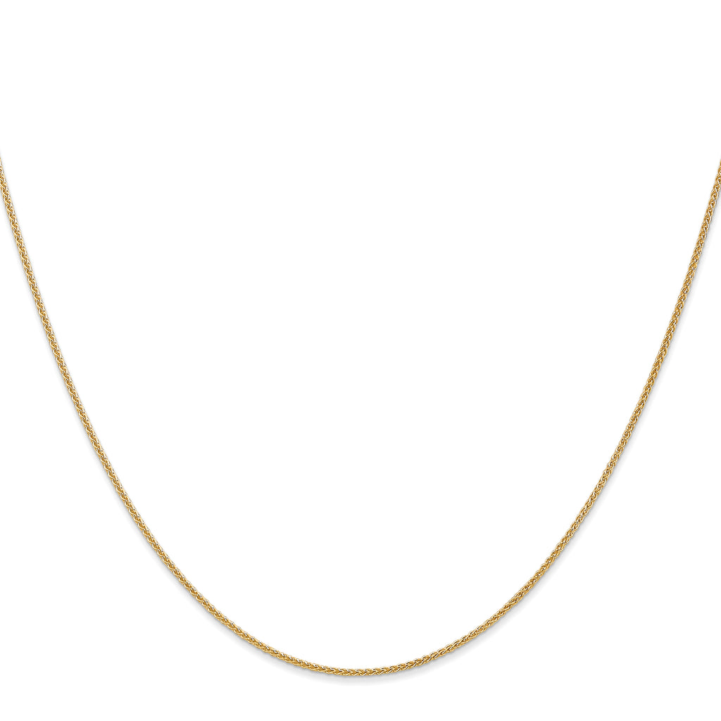 14 Karat 1.0mm Spiga Chain - View 2