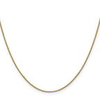 14K .9mm Box Chain