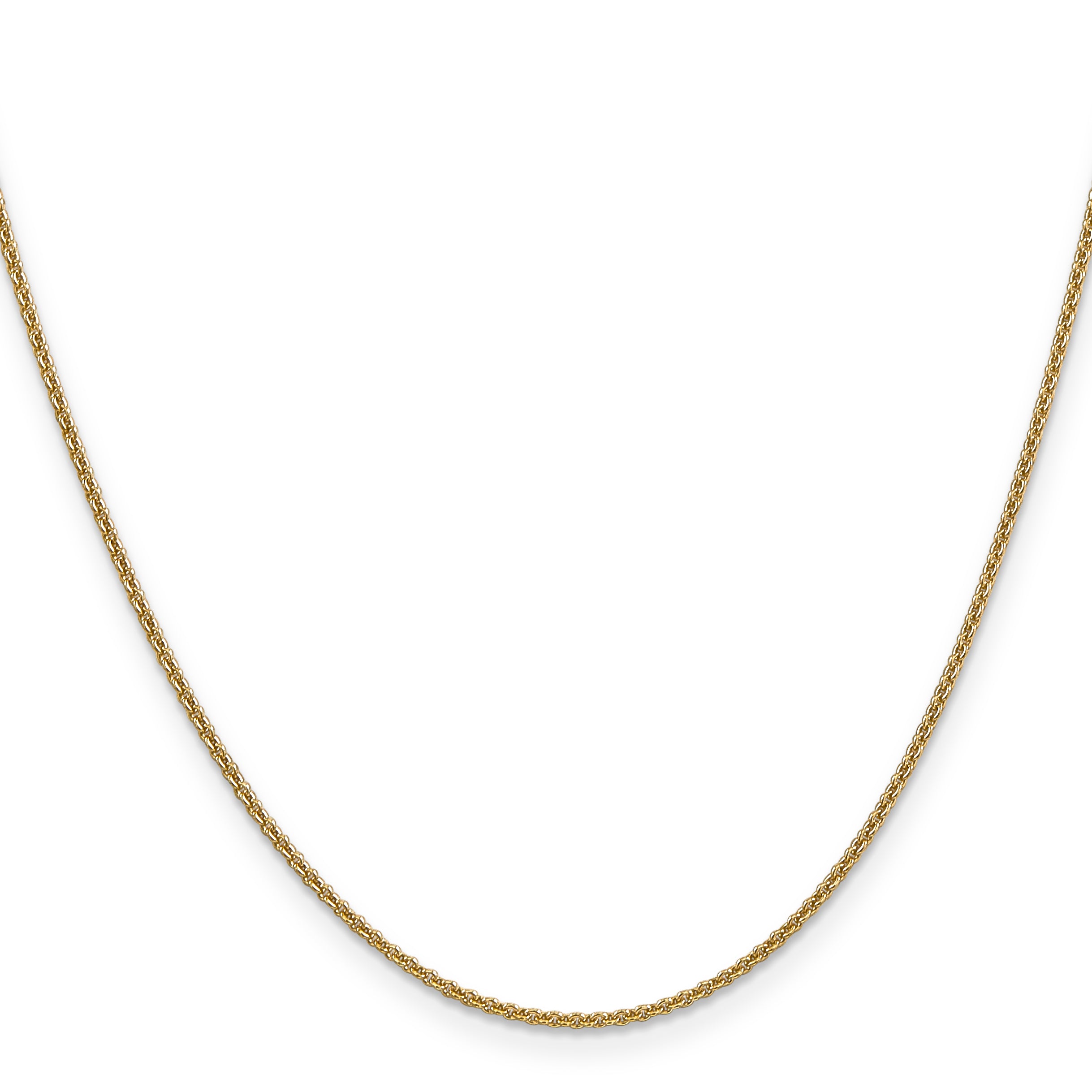 Round Cable Chain in 14K Yellow Gold, 1.6mm Secondary image