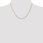 14K 1.2mm Spiga Chain