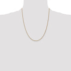 14K 1.2mm Spiga Chain