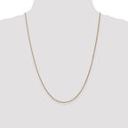 14K 1.2mm Spiga Chain
