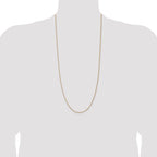 14K 1.2mm Spiga Chain