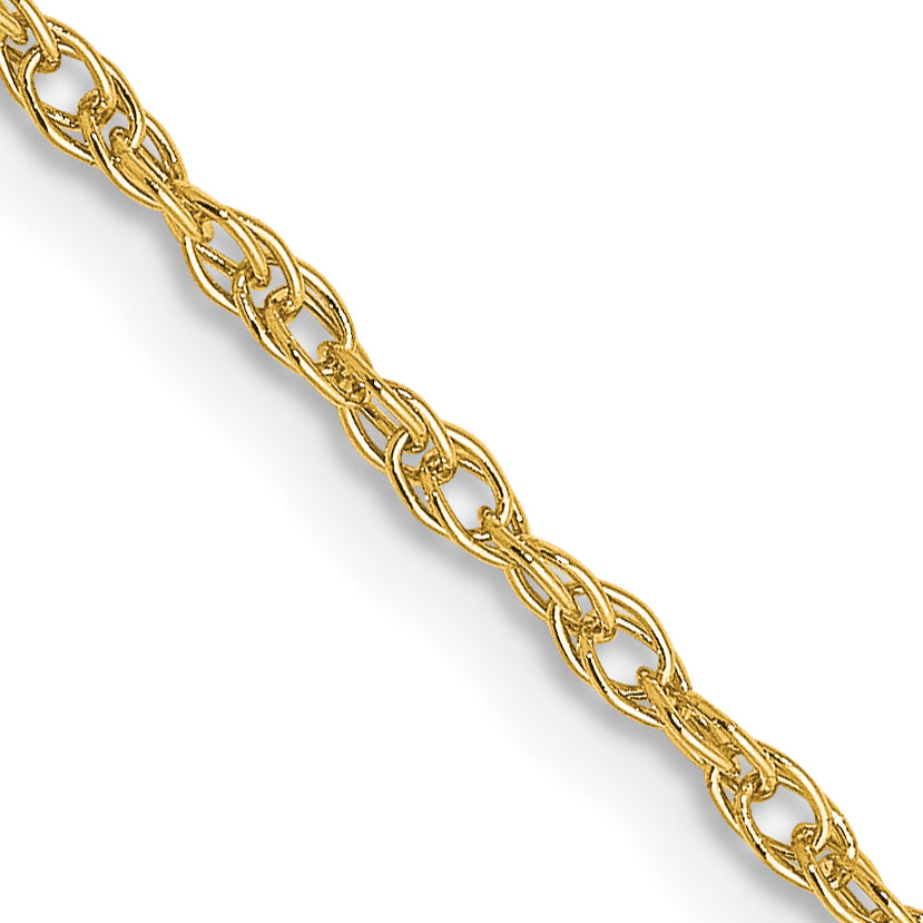 18K 24 inch 1.3mm Baby Rope with Lobster Clasp Chain Main image