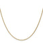 18 Karat 1.15mm D/C Cable Chain - View 2