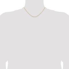 18K 1.5mm D/C Cable Chain