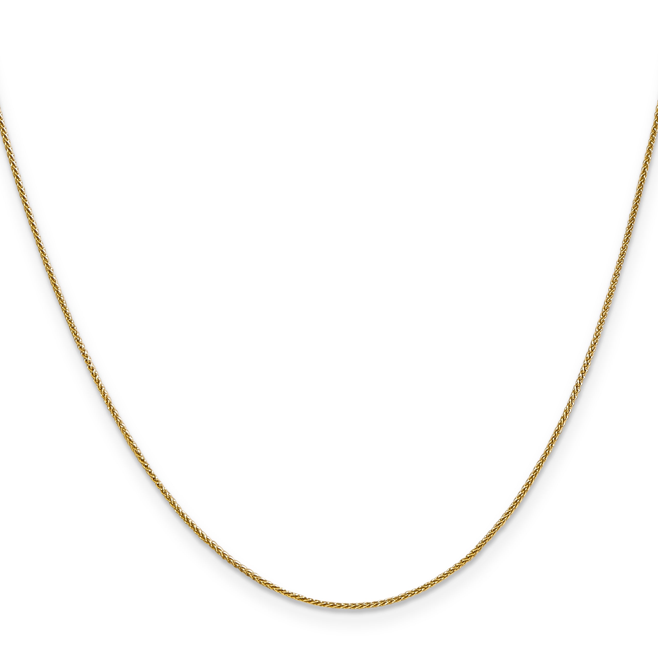 14 Karat .8mm Spiga Chain - View 2