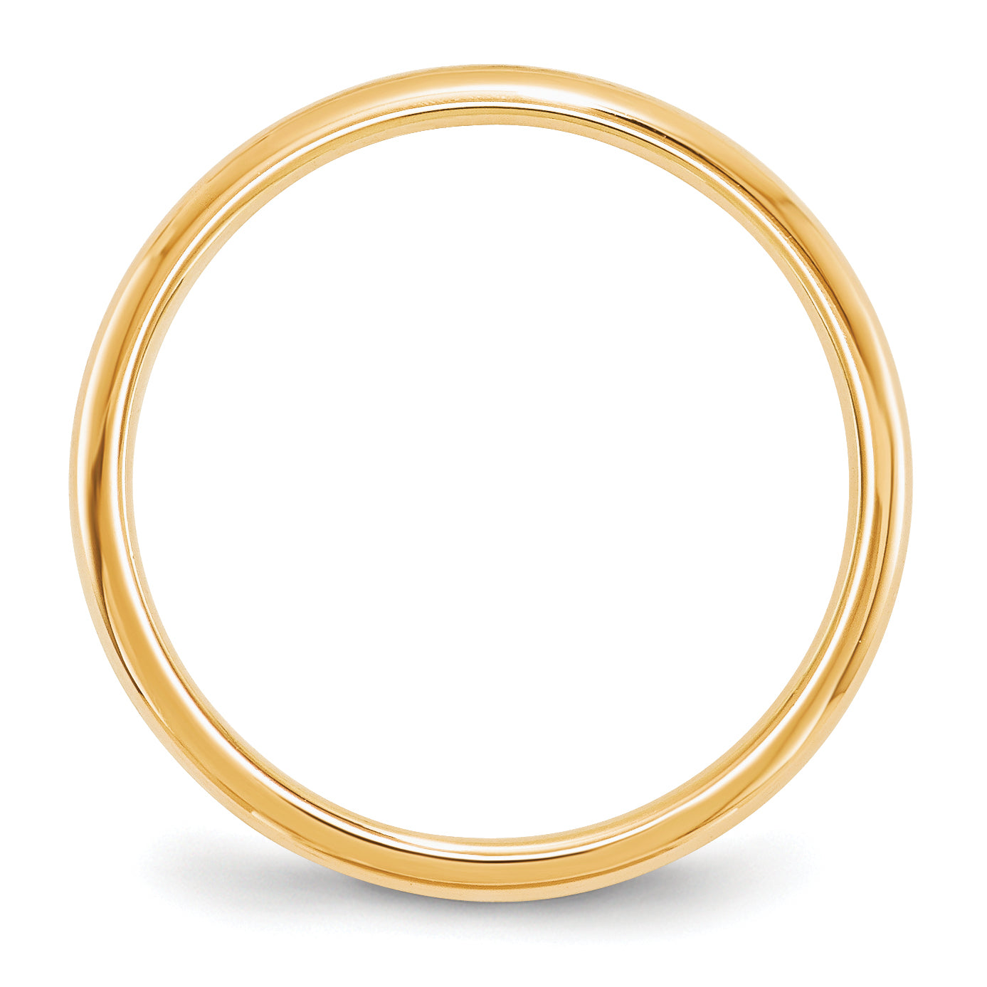 10 Karat Yellow Gold 2mm Standard Weight Comfort Fit Wedding Band Secondary image
