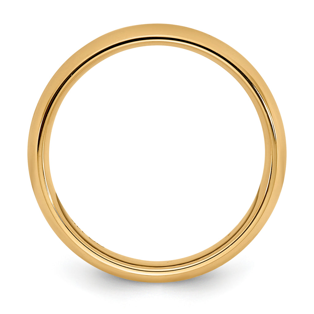 3.0mm 10K Yellow Gold Comfort Fit Wedding Band - Sophia Jewelers