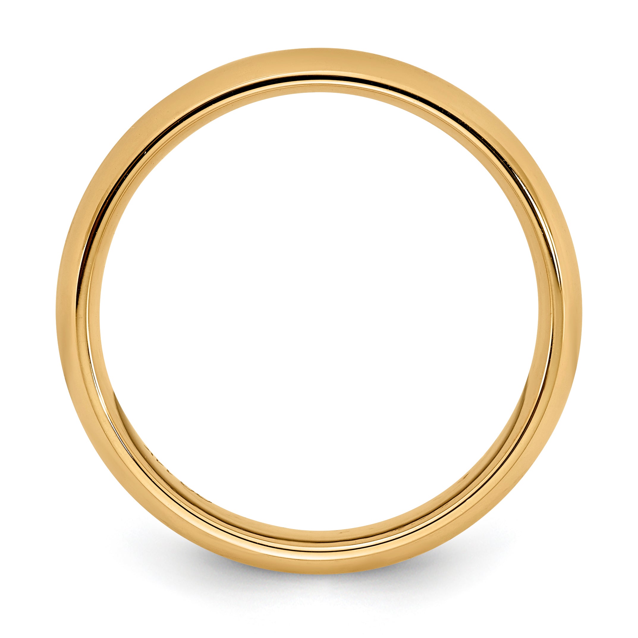 3.0mm 10K Yellow Gold Comfort Fit Wedding Band - Sophia Jewelers