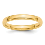 3.0mm 10K Yellow Gold Comfort Fit Wedding Band - Sophia Jewelers