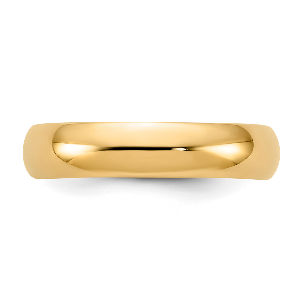 5.0mm 10K Yellow Gold Comfort Fit Wedding Band - Sophia Jewelers