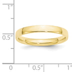 3.0mm 10K Yellow Gold Comfort Fit Wedding Band - Sophia Jewelers