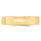 5.0mm 10K Yellow Gold Comfort Fit Wedding Band - Sophia Jewelers