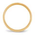 6.0mm 10K Yellow Gold Comfort Fit Wedding Band - Sophia Jewelers